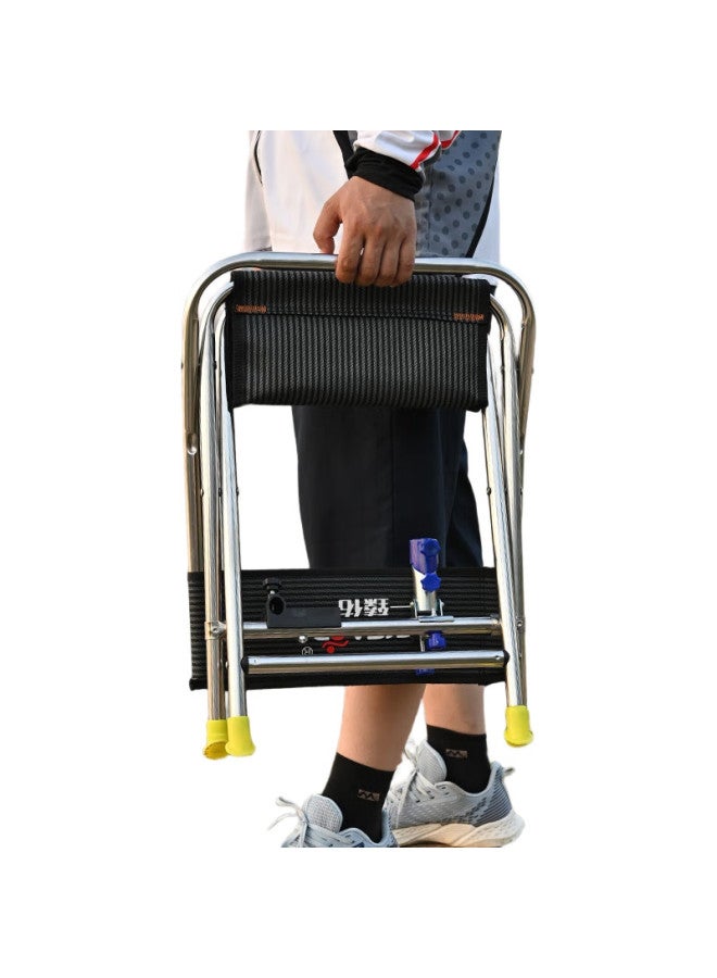 Grsaed Fishing Chair, Outdoor Portable Folding Chair, Stool, Thickened Leisure Chair, Outdoor Fishing Chair With Gun Rest Stand - Image 1
