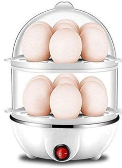 Multi Function 2 Layer Electric Food And 14 Egg Cooker Boilers And Steamer Egg Poacher Home Machine Egg Boiler With Egg Tray