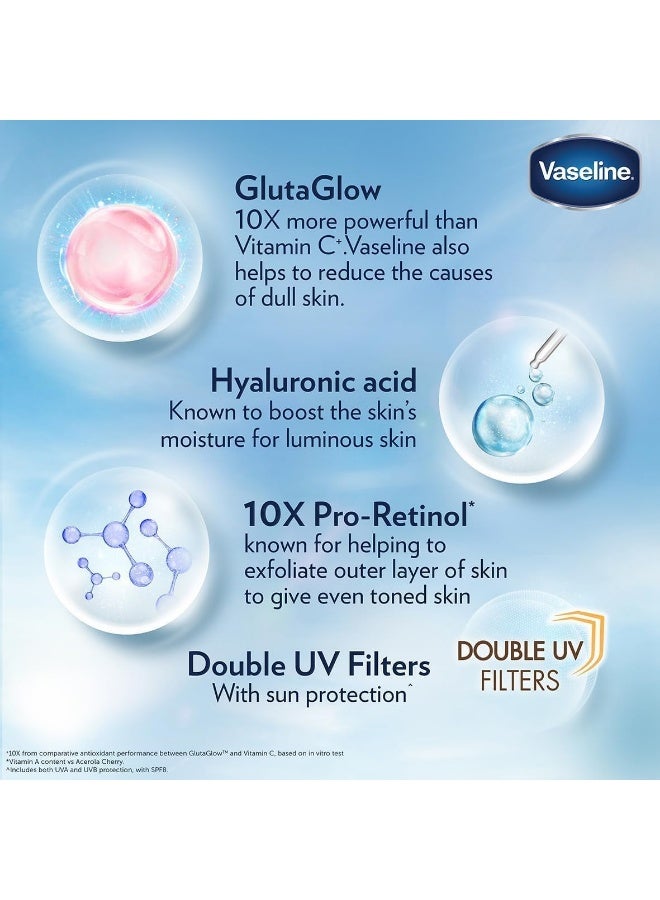 Vaseline Gluta-Hya Flawless Glow Serum Burst Body Lotion, 200 Ml - Image 4