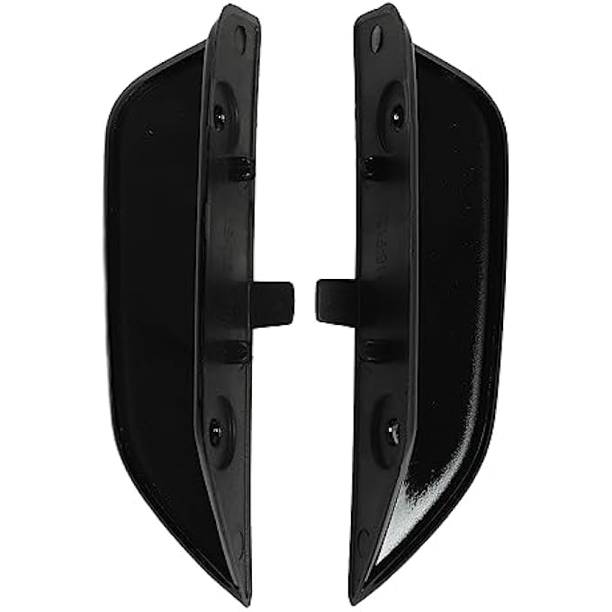 Brilluxa Front Bumper Spoiler, Glossy Black Lip Splitter, Replacement for Benz CLA Class C118 AMG Line CLA45 - Image 4