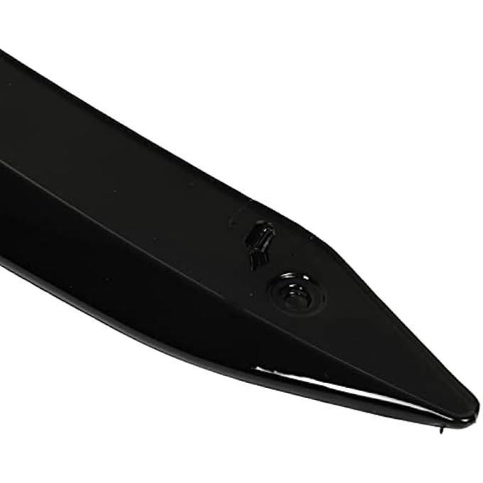 Brilluxa Front Bumper Spoiler, Glossy Black Lip Splitter, Replacement for Benz CLA Class C118 AMG Line CLA45 - Image 2