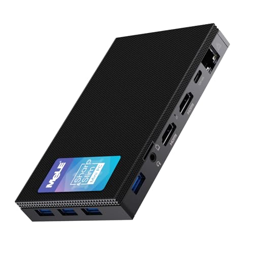 Mele كمبيوتر ميني بدون مروحة MeLE Quieter3Q الجيل 11 N5105 16GB 512GB، كمبيوتر صغير خدمة سطح المكتب مع USB-C PD، إيثرنت جيجابت، HDMI مزدوج 4K، تشغيل تلقائي، دعم PXE M.2 SSD - Image 1