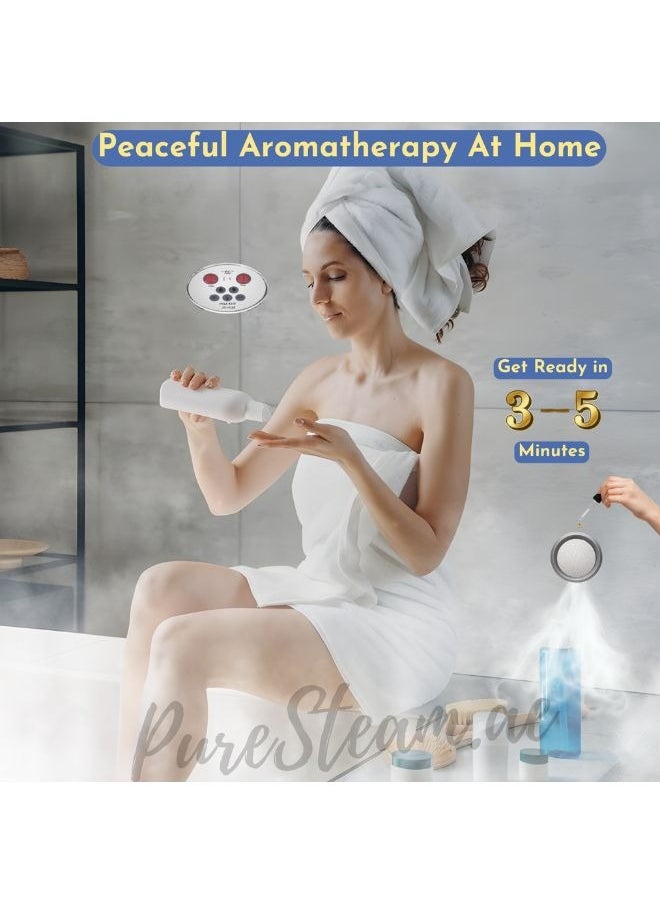 Pure Steam - 6KW Steam Bath Generator for Sauna Steam Room Home and Commercial SPA - Image 1