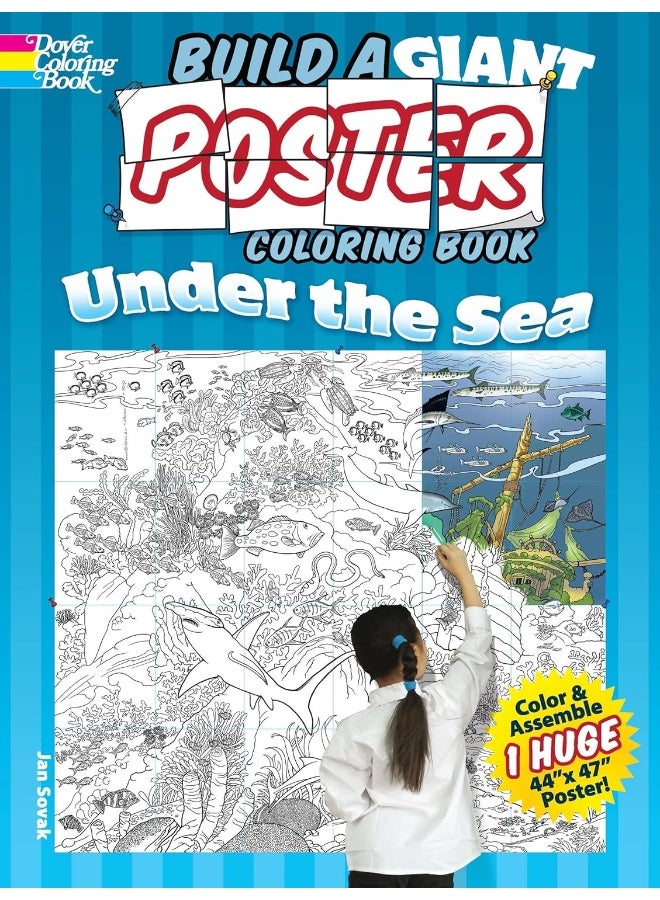 Build a Giant Poster Coloring Book--Under the Sea