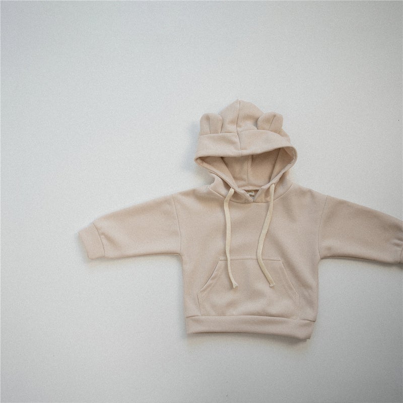 Baby Girls Coat Childrens Autumn Single-breasted Cardigan South Korea Childrens Wear Embroidered Bear Corduroy Little Mens Treasure Autumn Wear brown sweater - Image 2