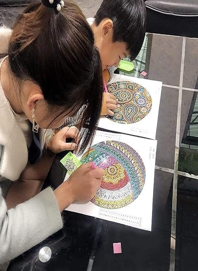 Abhsant 5D Diamond Painting Kit, 12x16inch Diamond Painting Kit for Adults & Kids, Very Suitable for Home Leisure and Wall Decoration, Gift for Kids and Adults (Peacocks) - Image 4