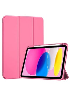 iPad cover iPad11 Pro 2024 with smart pen holder, slim smart cover with kickstand, automatic screen off/on