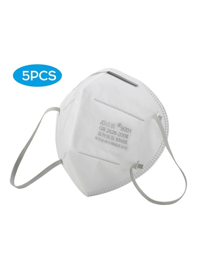 NIBEMINENT Anti-virus And Anti-fog Haze Dustproof KN95 Face Mask 95% Filtration For Exhaust Gas/ Allergies/ Pollen/ PM2.5/ Running/ Cycling Outdoor Activities - Image 1