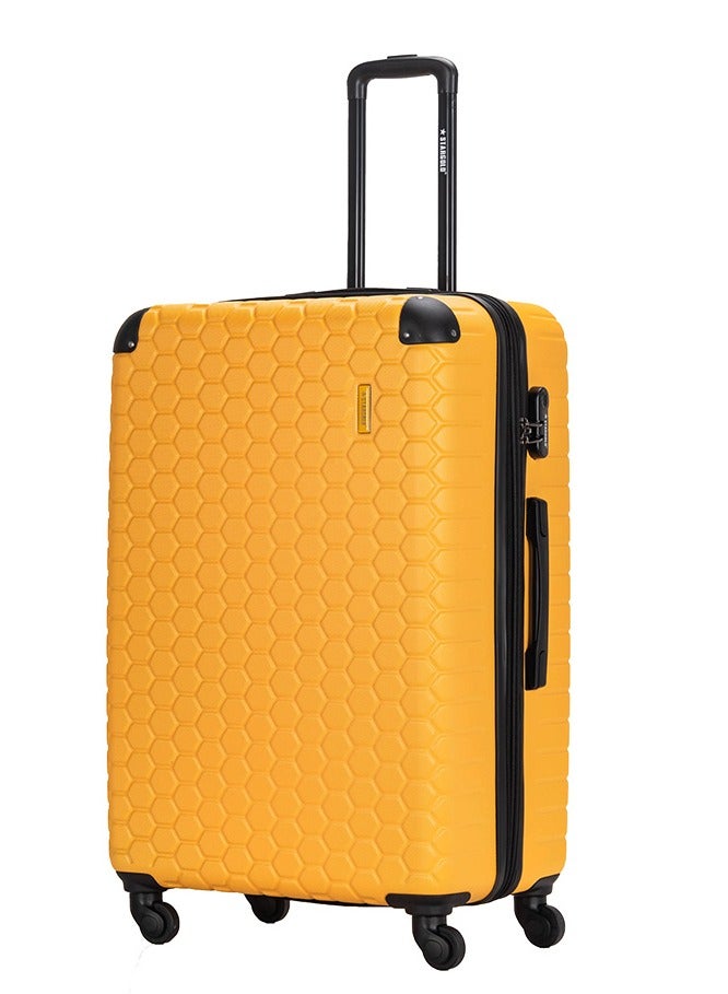 ستارجولد 4 عبوات من عربة أمتعة مقفلة ذات رقم دوار للجانب الصلب - Image 2