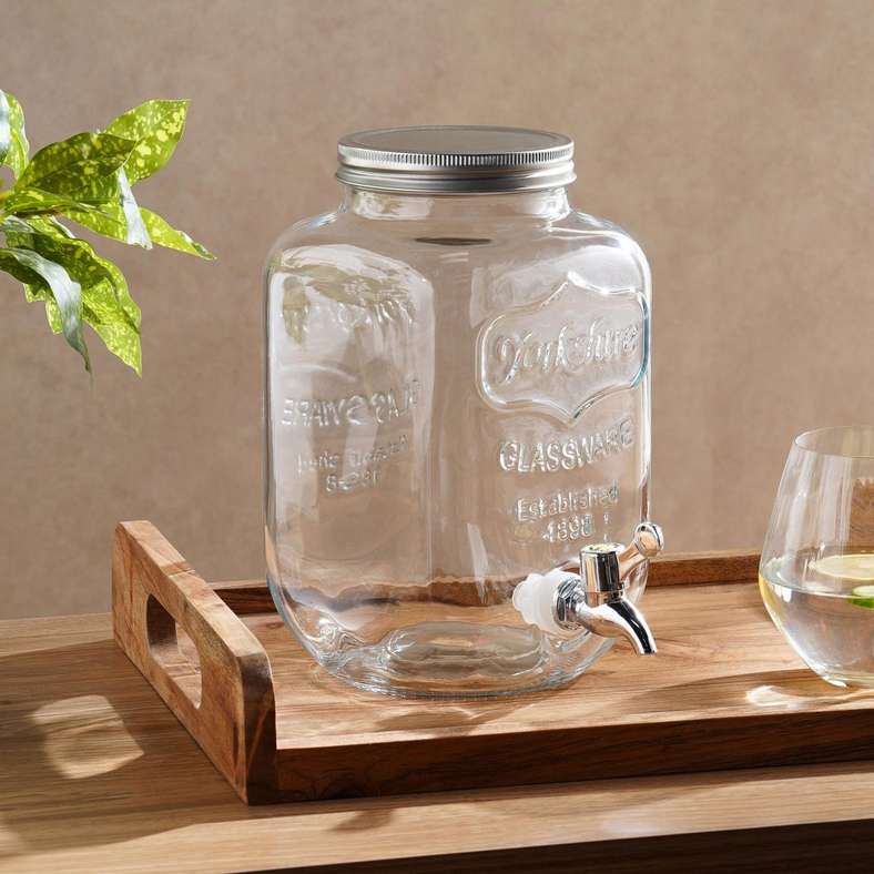 Pan Home Essentials Drink Dispenser 4L -Clear - 174ZWI9900028 - Image 1