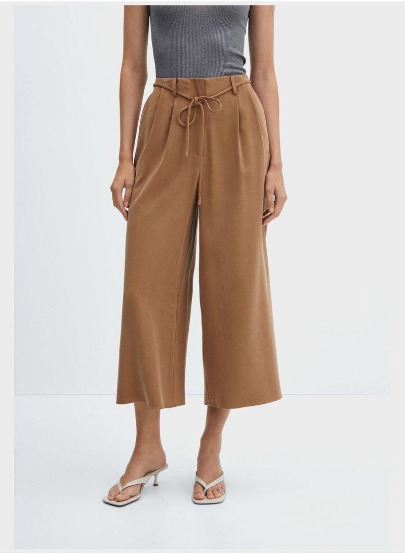 MANGO - High Waist Pants - Image 1