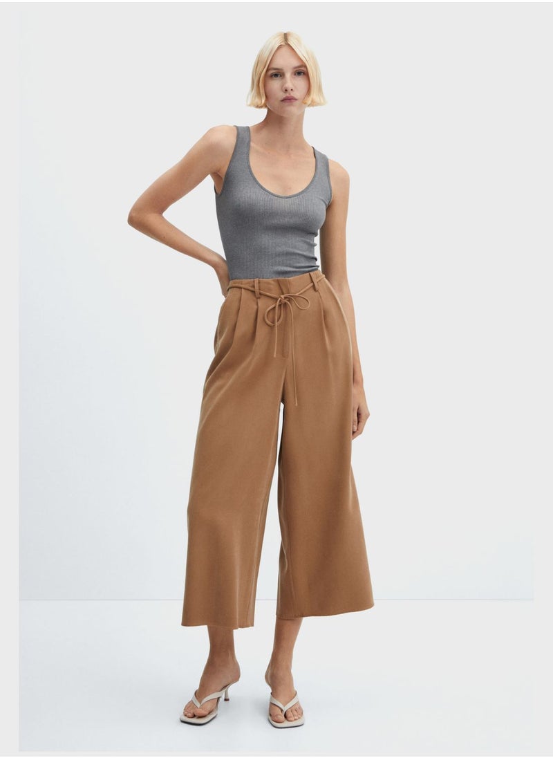 MANGO - High Waist Pants - Image 1