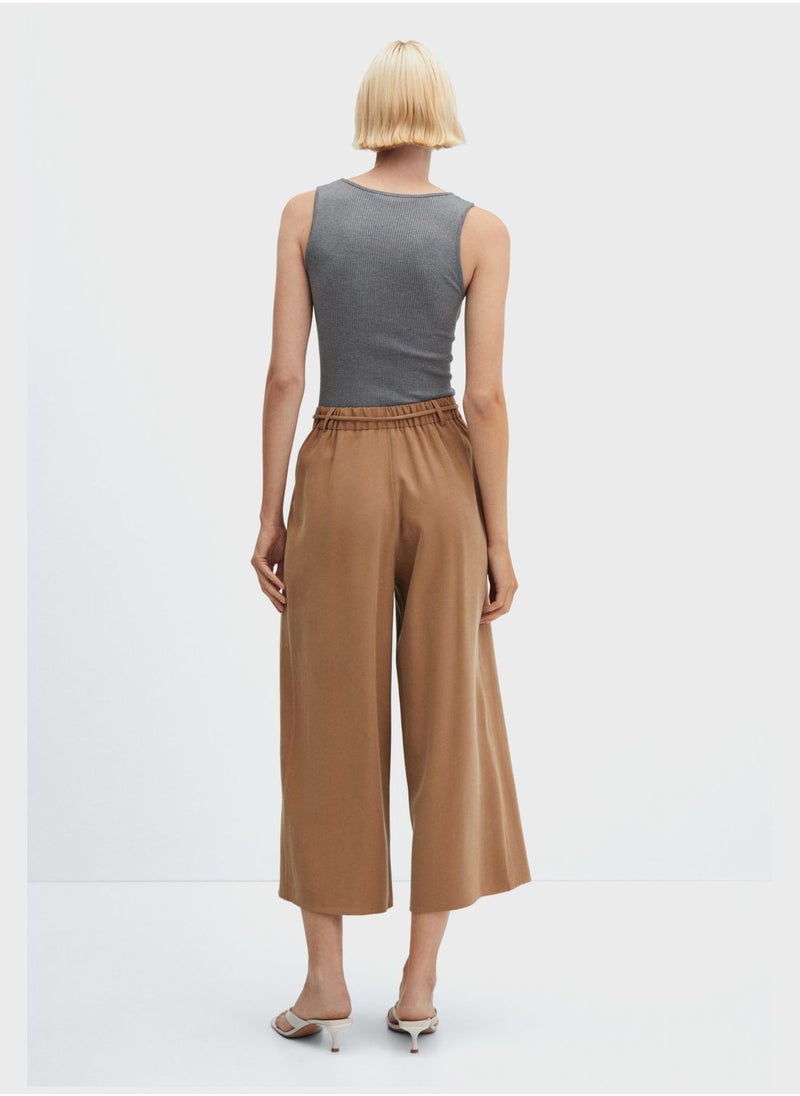 MANGO - High Waist Pants - Image 1