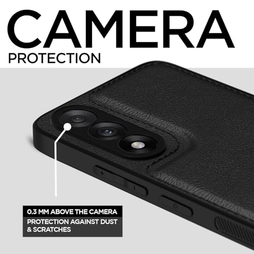 Pikkme Back Cover for OnePlus Nord 5 5G | Full Camera Protection, Raised Edges & Super Soft-Touch Bumper Case (Black) - Image 3