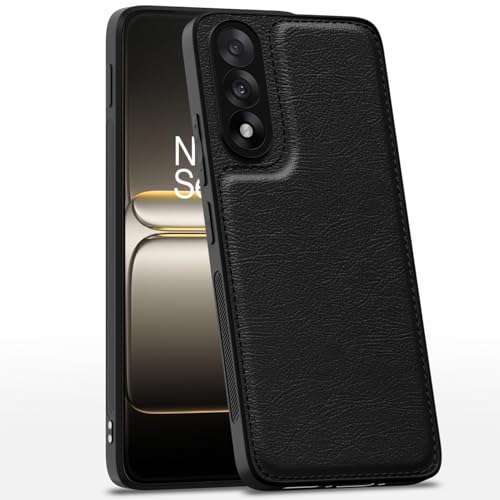 Pikkme Back Cover for OnePlus Nord 5 5G | Full Camera Protection, Raised Edges & Super Soft-Touch Bumper Case (Black) - Image 1