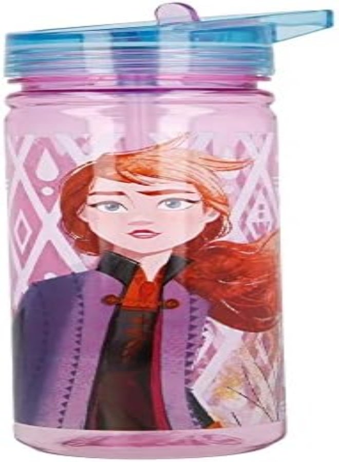 AKDC Stor Large Tritan Bottle 580Ml Frozen 2 Elements, Multi Color - Image 4