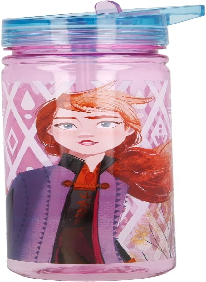 AKDC Stor Large Tritan Bottle 580Ml Frozen 2 Elements, Multi Color - Image 2