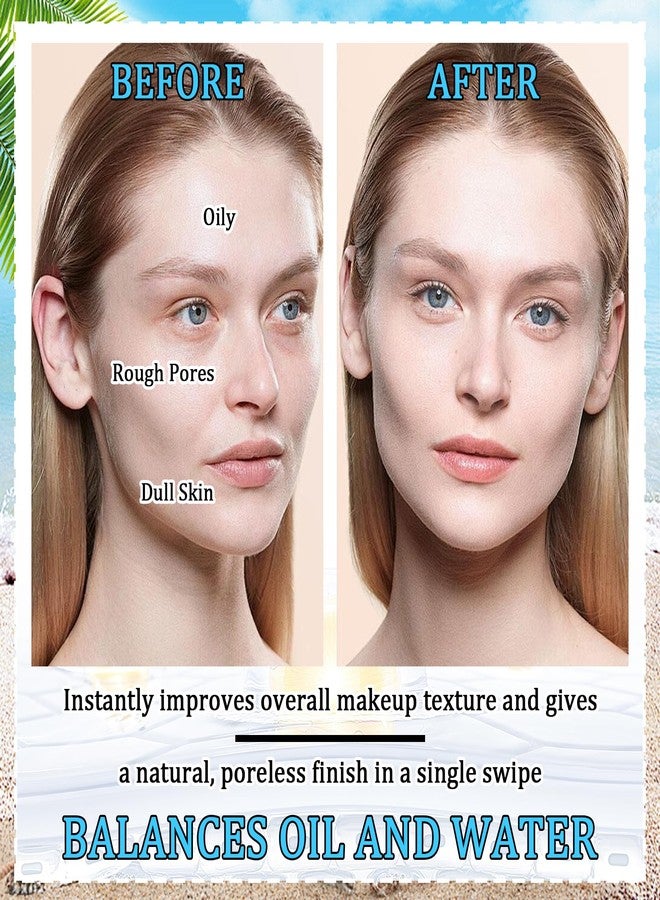 DuoZeng Mineral Face Sunscreen Setting Powder,Lasting Oil Control Lightweight Powder Sunscreen with SPF50+,Loose Waterproof Brush on Sun Screen Makeup for All Skin Types - Image 3