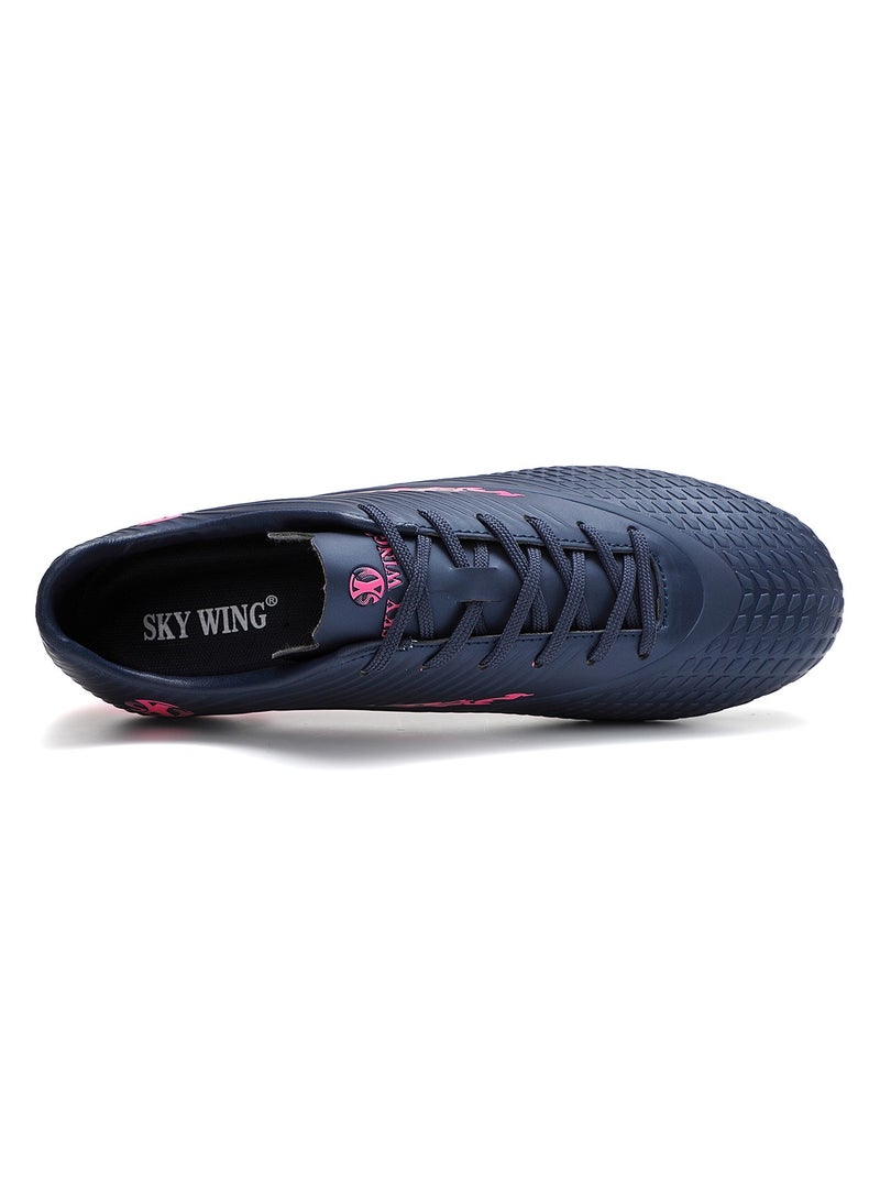 Sky View Children's Firm Ground Soccer Shoes boys girls Spikes FG sole cleats indoor Outdoor Football Anti-slip Spikes Lightweight Breathable Baseball  Football  - Image 5