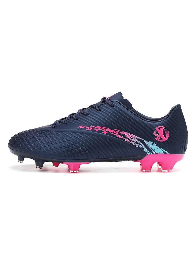 Sky View Children's Firm Ground Soccer Shoes boys girls Spikes FG sole cleats indoor Outdoor Football Anti-slip Spikes Lightweight Breathable Baseball  Football  - Image 2