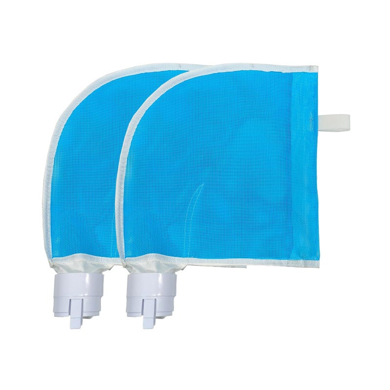 UCEDER 360 Pool Cleaner Leaf Bags with Zipper Larger Capacity 9-100-1012 Replacement Net Leaf Catcher Compatible with Zodiac Polaris 360 380 Pool Cleaner Perfect for Outdoor Swimming Pool Cleaning (2)
