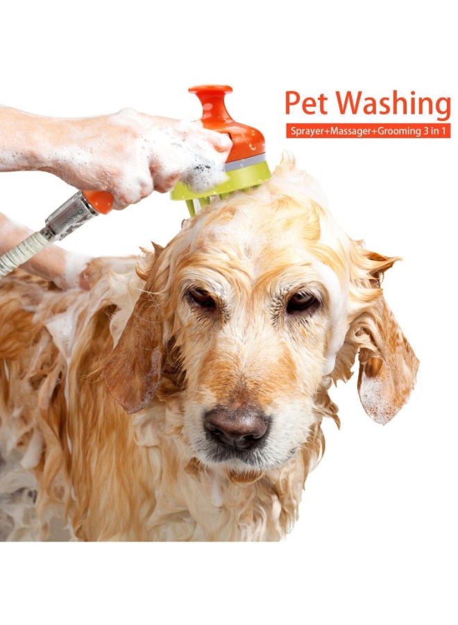 NIBEMINENT Handheld Grooming Shower Multicolour 13 x 7 8cm - Image 2