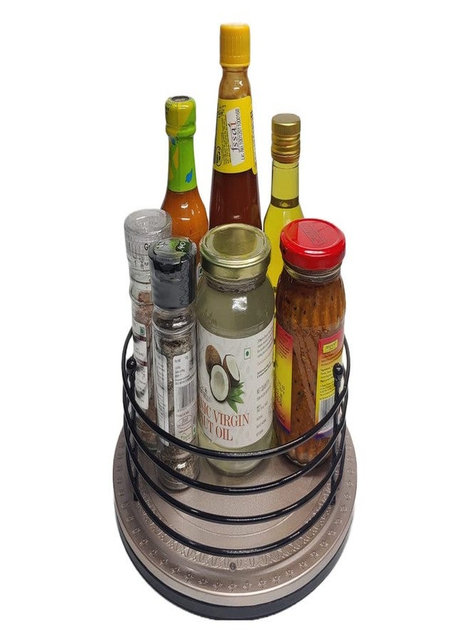 appeasy Multi-Purpose 360° Rotating Kitchen Organizer Tray-10.5" (Rose Gold) - Image 1