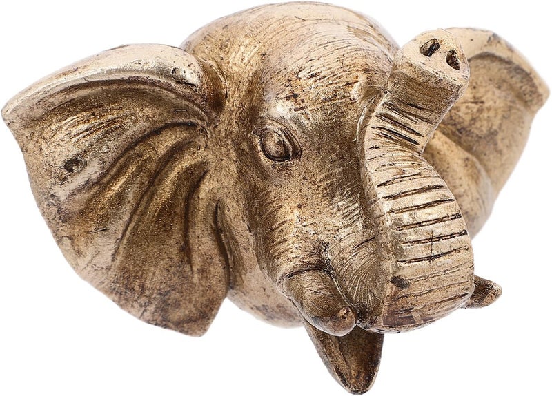 Adjustable Elephant Head Wall Fountain Nozzle Outdoor Garden Water Spout Weather-Resistant Material Soothing Flow for Patio Water Feature Decor - Image 1