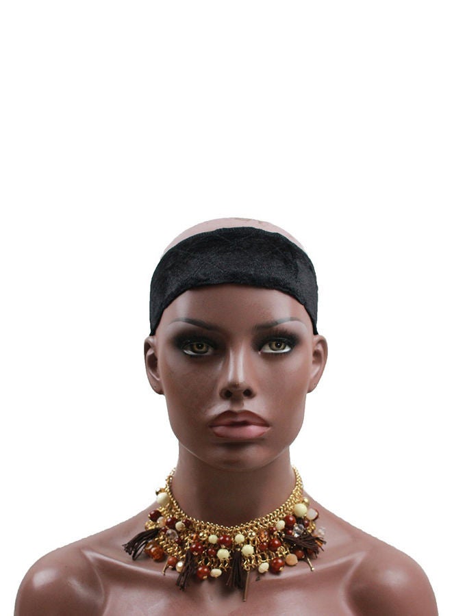 NIBEMINENT 2-Piece Wig Grip Head Bands Black - Image 1