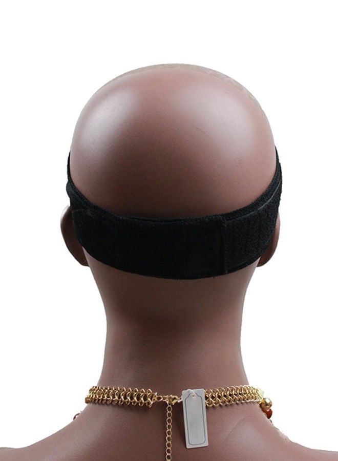 NIBEMINENT 2-Piece Wig Grip Head Bands Black - Image 2