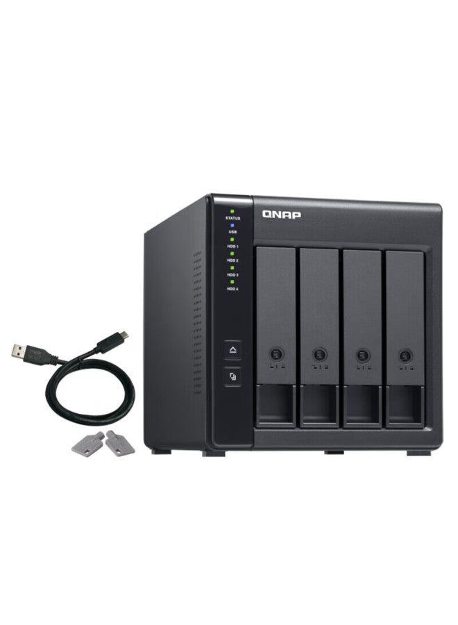 Qnap Tr-004 4-bay Type-c Nas Expansion Enclosure - Image 3
