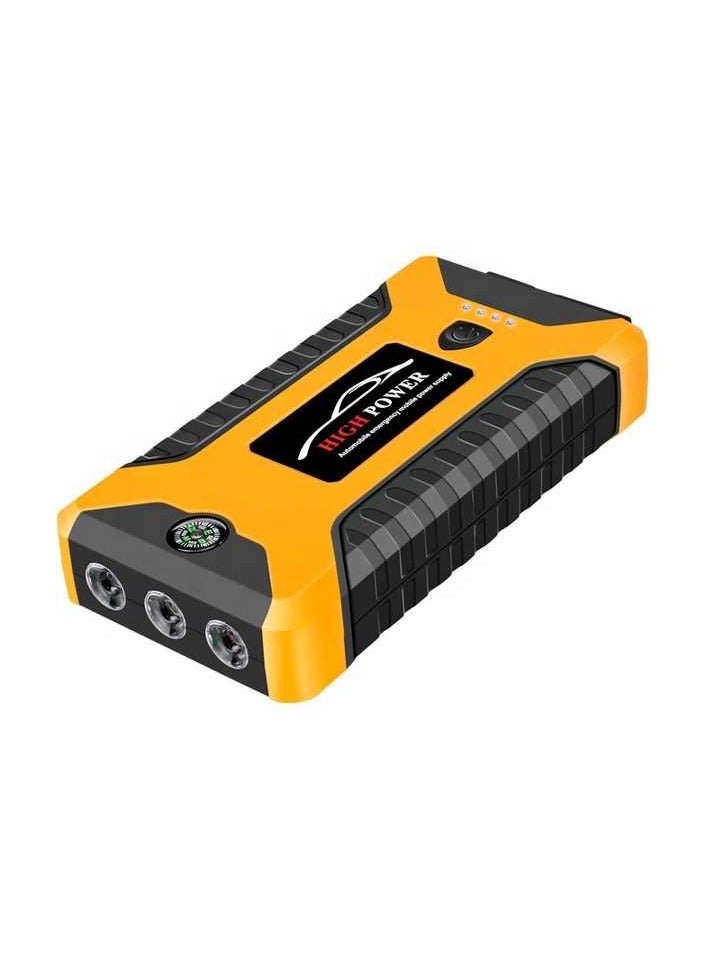 12V Multi-Function Jump Starter with Air Compressor / Mini 2000A 24V Battery Charger Portable Power Bank Car Jump Starter
