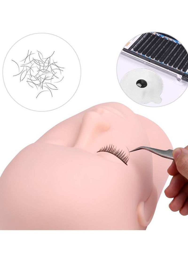 Y&D 40 pairs of self-adhesive eyelash strips 70 stickers  - Image 5