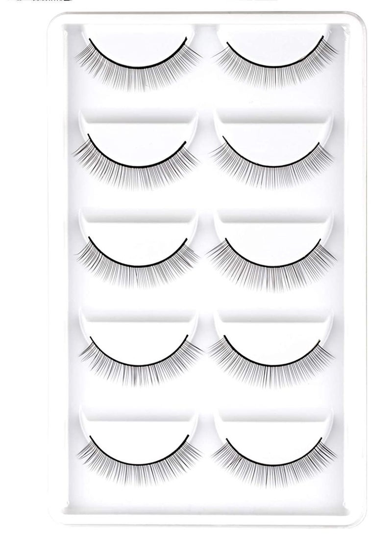 Y&D 40 pairs of self-adhesive eyelash strips 70 stickers  - Image 4
