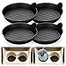 HKKZYT Car Coasters for Cup Holders Universal NonSlip Coasters Set of 4 Pack Black Silicone Car Accessories Interior for Car Truck Cup Holder - Image 2