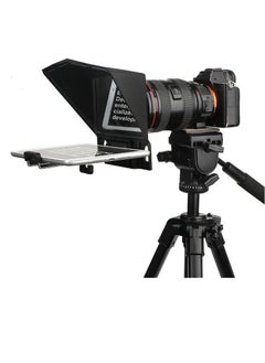 Bestview Smartphone/Tablet/DSLR Camera Teleprompter Prompter with Remote Control Lens Adapters Cleaning Cloth Supports Wide Angle Lens for Stage Speech Live Streaming Online Video Vlog  - Image 4