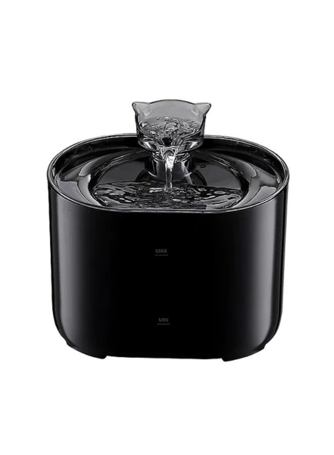 Pet Supplies Water Dispenser black Automatic Smart 2.2L - Image 1