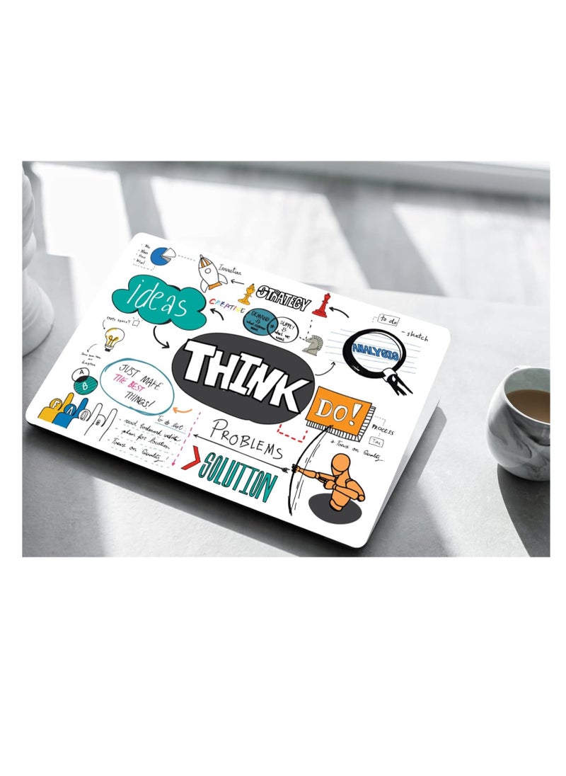 RYN Creative Thoughts Motivational Quotes Scratch-Free Vinyl ( Grayback Vinyl) Laptop Skin/Sticker for 15.6inch/14inch Laptops [Size -10x15inches,  - Image 4