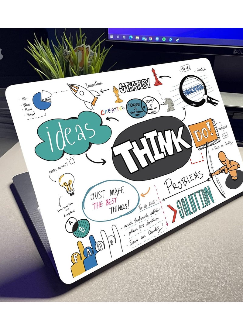 RYN Creative Thoughts Motivational Quotes Scratch-Free Vinyl ( Grayback Vinyl) Laptop Skin/Sticker for 15.6inch/14inch Laptops [Size -10x15inches,  - Image 5