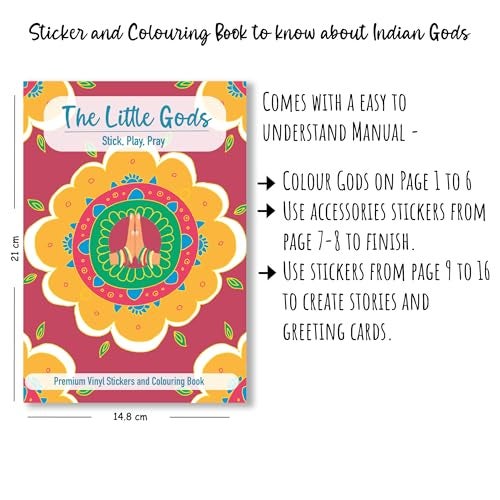 Ambiyaa The Little Gods Colouring and Activity Booklet - Image 4