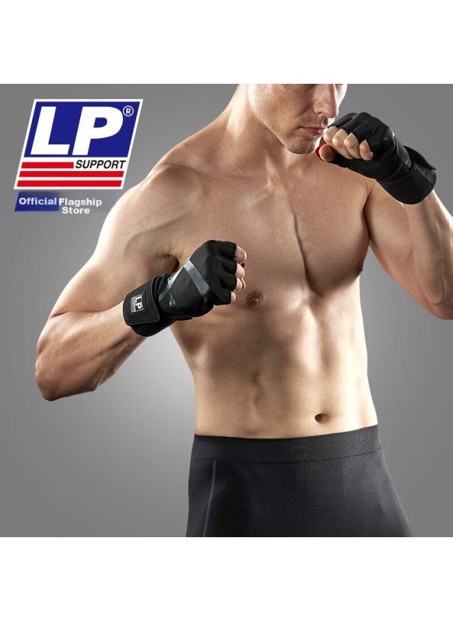 LP Lpft9104 Fitness Gloves For Men And Women, Cycling Anti-callus Training Wrist Reinforced Strap Version, Pair, M  - Image 5