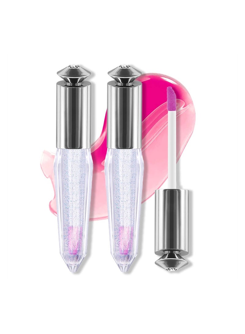 Excefore 2PCS Moisturizing Color Changing Blush Oil for Cheeks - Image 1