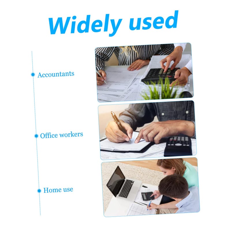 Large LCD Display Calculator for School Office Practical Green Color Lightweight Efficient - Image 4