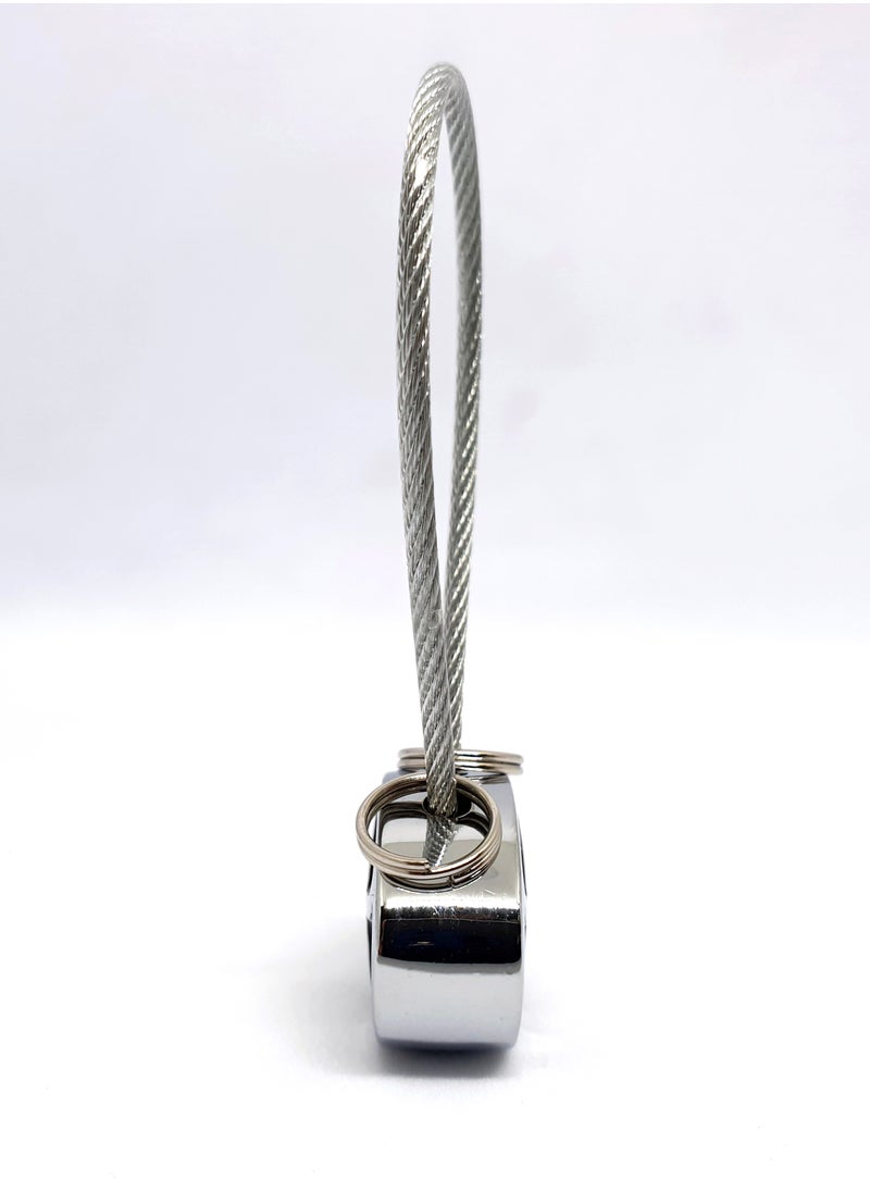 Service Zone Zinc Alloy Metal 3D Logo Keychain For Toyota  - Image 4