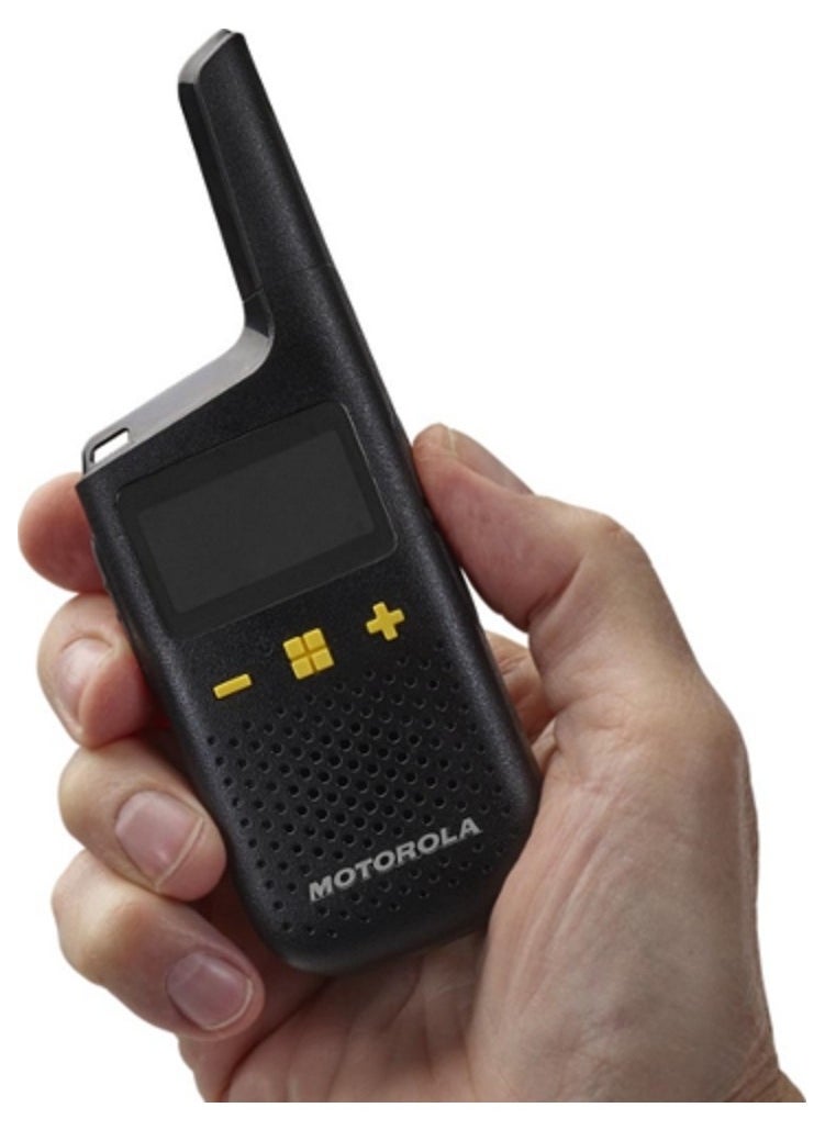 Generic Motorola XT185 Two-Way Communication Radio, 121 Privacy Codes, Range Up To 8km, 500 mW Power Transmission, Waterproof & Dust Tight, Auto Keypad Lock, Black, UK Twin Pack | D3P01610BDLMAW  - Image 2
