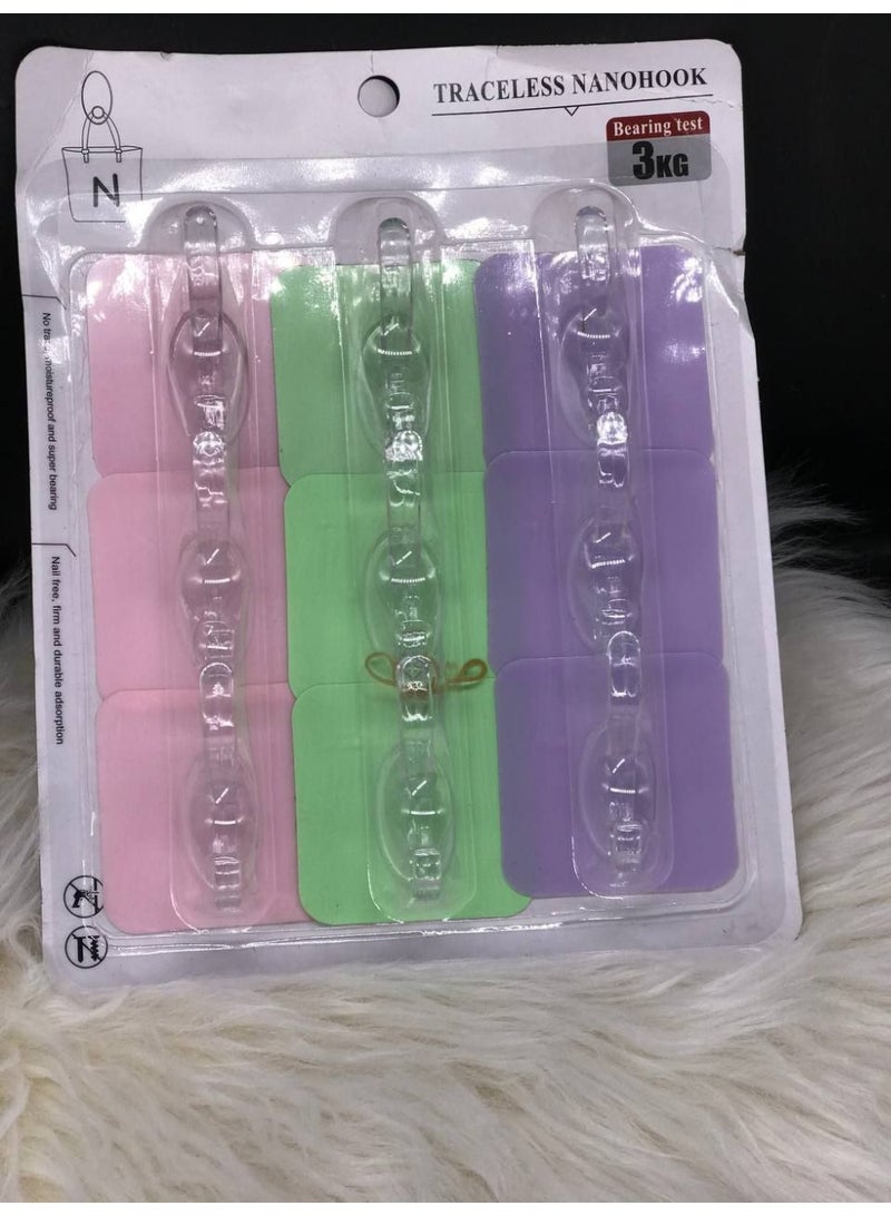 طقم هوك دبل 9 قطعة الوان - Image 1