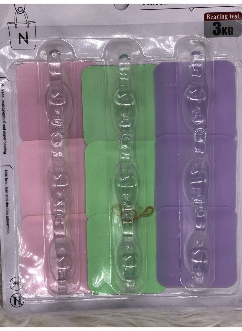 طقم هوك دبل 9 قطعة الوان - Image 2