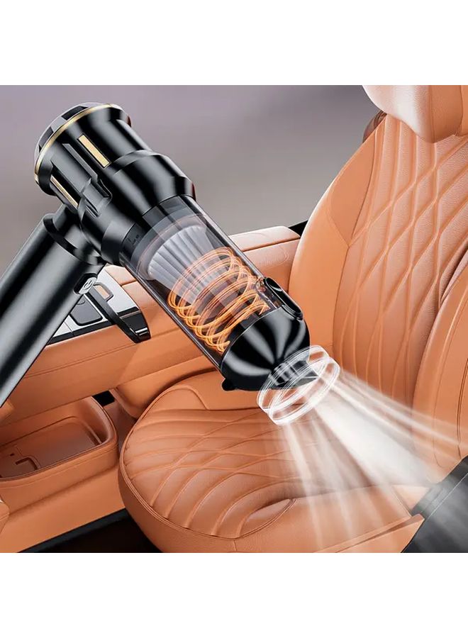 Black Handheld Vacuum Cleaner 16000Pa Super Suction 2 In 1 Portable Car Vacuum - Image 5
