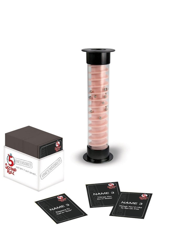 5 Second Rule 5 Second Rule Uncensored - Fun Card Game for Game Night with Friends - for Ages 17 and Up  - Image 4