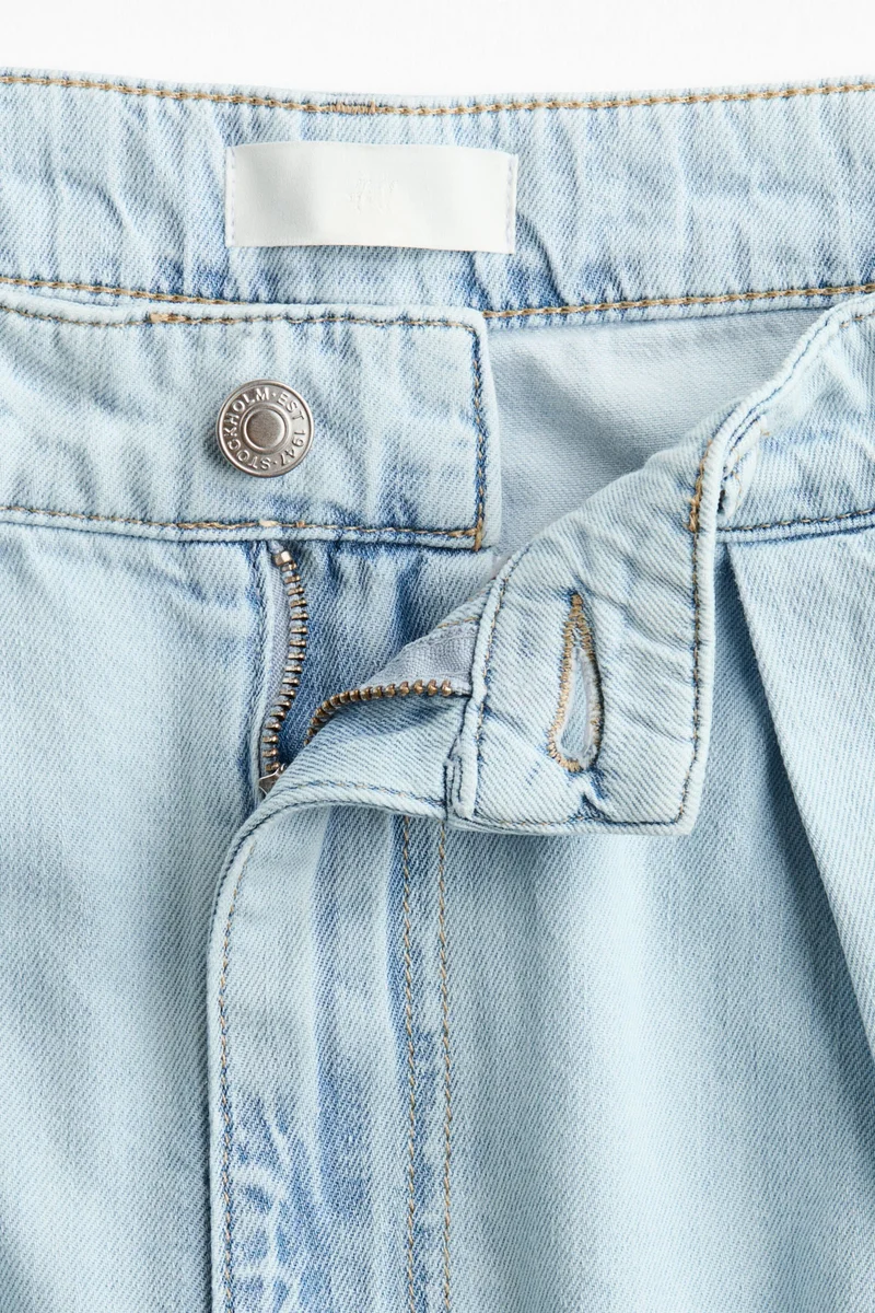 H&M  Super Wide Regular Waist Jeans for Women | Best Price UAE